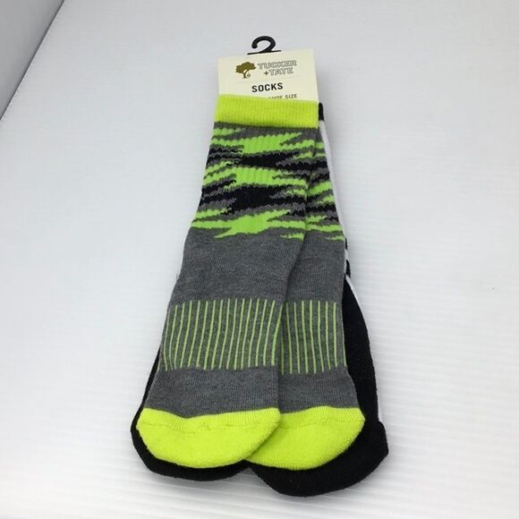 Tucker & Tate Green And Black Socks (E6) - Picture 1 of 4